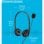 HP G2 Auriculares Estéreo USB con micrófono, cancelación de ruido, cómodos para llamadas, Negro