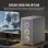 Corsair 3000D RGB AIRFLOW Cristal Templado USB 3.2 Blanca