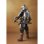 Tamashii Nations Meisho Realizzazione film Star Wars Ronin Mandalorian Beskar Armatura con Grogu 18,5 cm