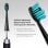 Ailoria SHINE BRIGHT Adulte Brosse à dents à ultrasons Noir, Bleu