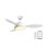 Ventoinha de Teto com Luz SPC Conforto DC Lite 2 42W 120cm 6 Velocidades Silenciosa Wi-Fi Comando
