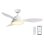 Ventoinha de Teto com Luz SPC Conforto DC Lite 2 42W 120cm 6 Velocidades Silenciosa Wi-Fi Comando