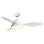 Ventoinha de Teto com Luz SPC Conforto DC Lite 2 42W 120cm 6 Velocidades Silenciosa Wi-Fi Comando