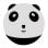 La Vague Happy Panda LED-Nachtlicht