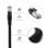 Metronic 395634 Cable de Red S/FTP Cat.8 10m Negro