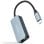 Nanocable USB-C 3.2 Gen1 auf Ethernet 2.5G Adapter Aluminium Grau 15cm