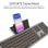 Subblim Master Teclado Inalámbrico Multidispositivo Retroiluminado Gris/Negro