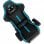 Chaise de jeu Drift DR350 noir/bleu