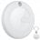 Localisateur MiTag compatible Leotec Apple avec porte-clés blanc