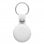 Localisateur MiTag compatible Leotec Apple avec porte-clés blanc
