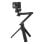 Mango flotante GoPro 3-Way 2.0 trípode/brazo extensible 360° con correa, 49,5cm, negro