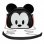 Karactermania Bolso Heady Mickey Mouse Rojo