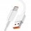 Xiaomi Cable USB a USB-C de Carga y Sincronización 6a de Intensidad 1m Blanco