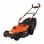 Black & Decker BEMW471BH-QS Rasenmäher 1600 W 38 cm Fahrradlenker