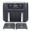 Friggitrice ad aria Ninja AF400EU 9.5L 2470W doppio scomparto pannello digitale