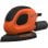 Black & Decker BEW230BC-QS Maus-Detailschleifer, 55 W, Blatt 110 mm/cm², mit 15 Zubehörteilen und Tasche