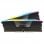 Corsair Vengeance RGB DDR5 6000MHz PC5-48000 64GB 2x32GB CL30 Pretas