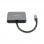 Equip Adaptador USB-C 5 en 1 HDMI 4K/VGA/USB 3.0/USB-C Negro