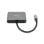 Adaptateur USB-C Equip 133483 5-en-1 HDMI 4K VGA USB 3.0 PD 100W Noir