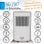 Adler AD 7917 desumidificador 2,2 l 45 dB 200 W Branco