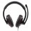 Gembird MHS-U-001 Casque stéréo USB noir brillant