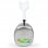 Gembird BHP-LED-02-W Casque stéréo Bluetooth avec effet de lumière LED blanche