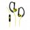 SBS Runway Sport Auriculares Deportivos Jack 3.5mm Negro/Amarillo