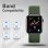 Promate Fusion-44L Correa Solo Loop Trenzada Mediana Verde para Apple Watch 42/44mm