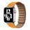 Promate Maglet-40 Naturlederarmband mit ockerfarbener Magnetschnalle für Apple Watch 38/40 mm