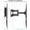 TooQ LP7866TN-B Soporte de Pared Giratorio/Inclinable para TV 37"- 80" VESA 600x400 Máx 40Kg