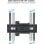 TooQ LP7843TN-B Supporto da Parete Girevole/Inclinabile per TV 32"- 55" VESA 400x400 Max 35 Kg