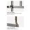 Soporte de Suelo con Ruedas Pantalla 37"-80" Heavy-duty VESA 600x400 Máx. 80Kg