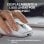 Logitech MX Anywhere 3S Mouse wireless Bluetooth compatto silenzioso 8000 DPI bianco