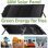 Bresser Cargador Solar Móvil Ultracompacto 60W con Salida USB y DC