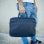 Jaslen Gloucester Porte-documents pour ordinateur portable jusqu'à 15" Bleu marine