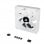 Kit di espansione ventola PWM Corsair ICUE Link QX120 RGB 120 mm bianco