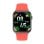 DCU Tecnologic Colorful 2 Bluetooth 44.5mm IPS Argento Cinturini Rosso e Bianco Unica IP67 SpO2 Cardiofrequenzimetro Monitor Sonno