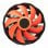 Gembird CPU-HURACAN-X30 Ventilateur de refroidissement CPU 12 cm 45 W 4 broches