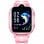 DCU Tecnologic Montre Connectée 4G GPS 1,69" IPS Rose Étanche IP67 Bouton SOS Enfant