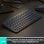 Logitech MX Keys Mini Kabellose Bluetooth-Tastatur Graphit QWERTZ Deutsch