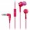 Panasonic RP-TCM105 Auriculares con Micrófono Jack 3.5mm Rosas