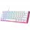 HyperX Alloy Origins 60 Rosa Teclado Mecânico para Jogos RGB HX Vermelho Inglês EUA