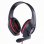Gembird GHS-05-R Auriculares Gaming con Control de Volumen Rojo/Negro