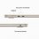 Apple Macbook Air 2023 Apple M2/8GB/256GB SSD/GPU Deca Core/15.3" Blanco Estrella