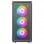Mars Gaming MC-F ARGB Semi Tower Cristal Templado USB 3.2 Negra