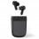 Cuffie Urbanista Fénix True Wireless con ricarica solare Black Midnight