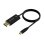 Cable conversor Aisens USB-C a DisplayPort 8K 60Hz 1.8m Negro
