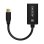 Adaptador Aisens USB-C Macho para DisplayPort Fêmea 15cm Preto