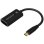 Adaptador Aisens USB-C Macho para DisplayPort Fêmea 15cm Preto