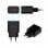 Aisens A110-0682 Cargador de Pared 1x USB-C 1x USB 20W Negro